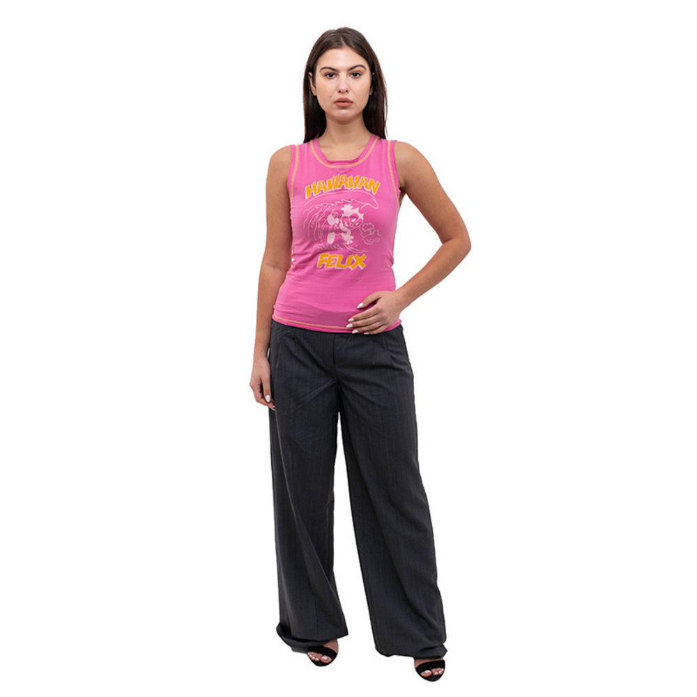 Compagnia Italiana Blouse Women size M Hot Pink